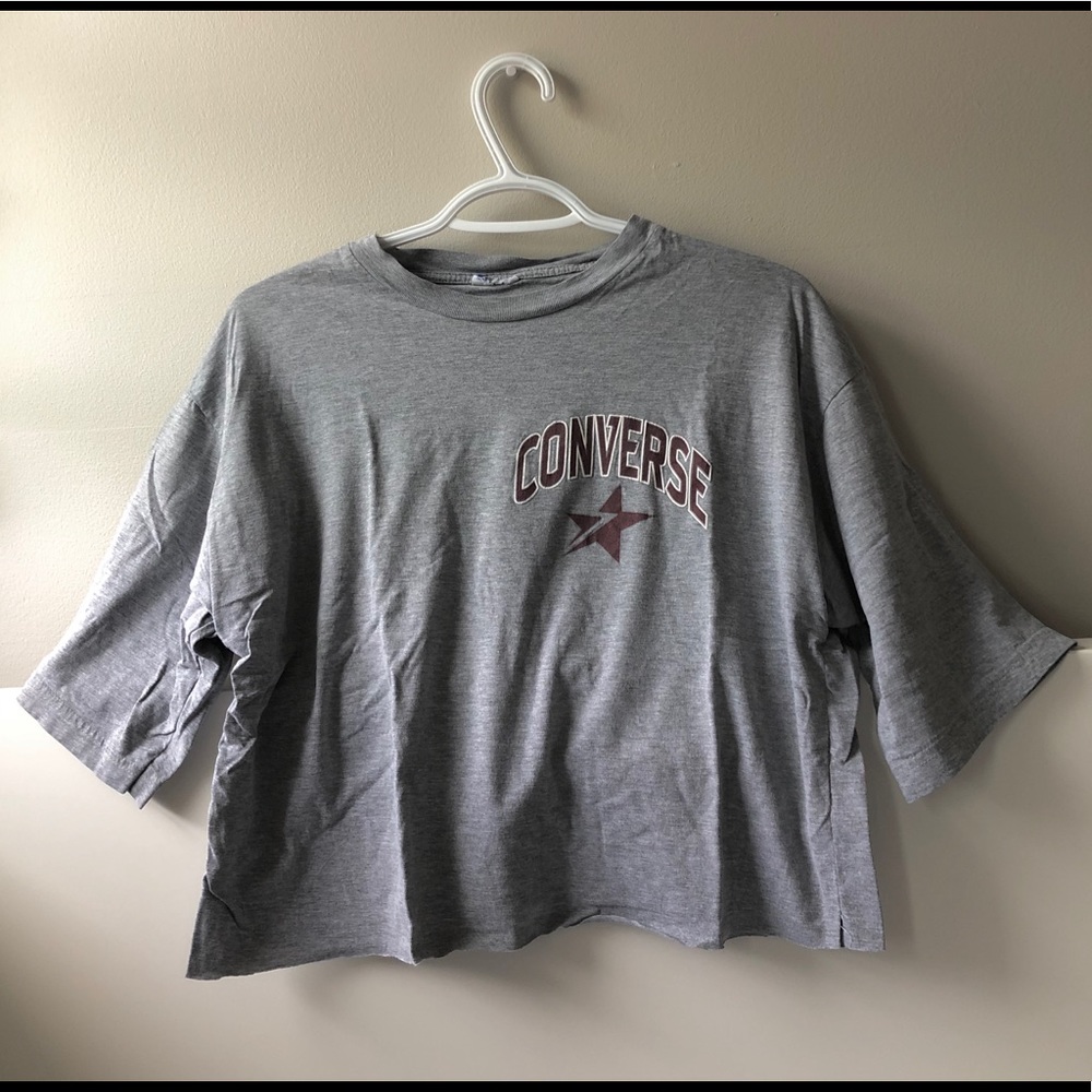 Converse Crop Top
